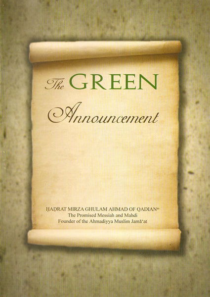 The Green Anouncement