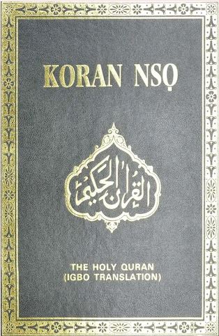 Igbo - Holy Quran with Igbo translation